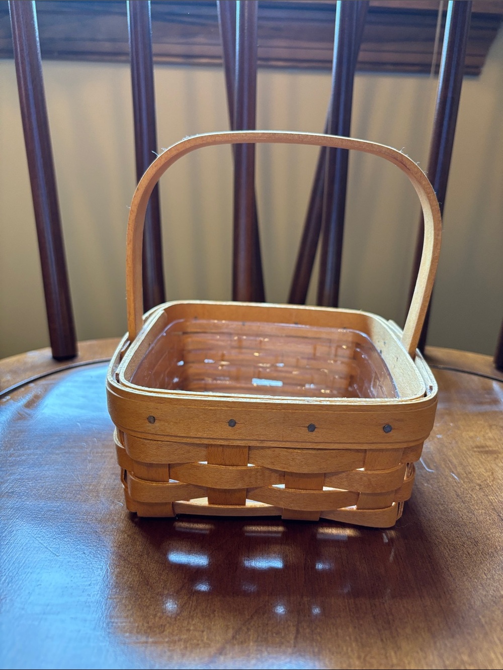Longaberger Small Square Basket